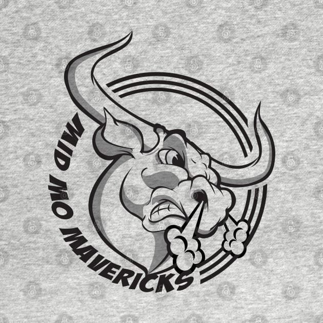 Mavericks Grayscale Logo 2 by MavSales